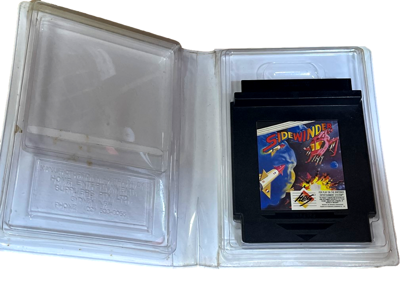 Sidewinder Nintendo HES NES Boxed PAL Piggy Back (Preowned)
