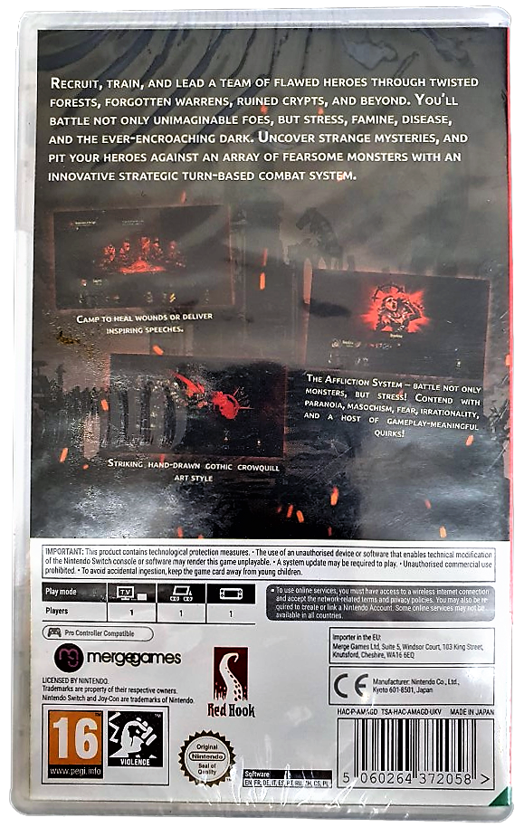 Darkest Dungeon Ancestral Edition Nintendo Switch *Sealed*