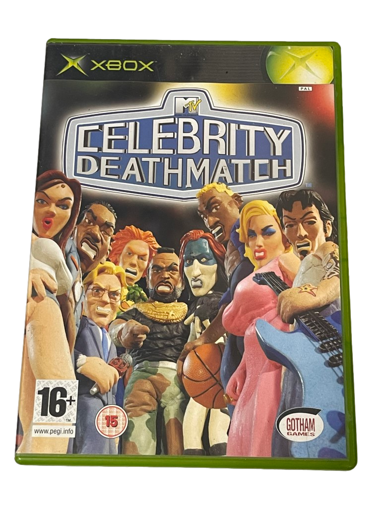 MTV Celebrity Deathmatch XBOX Original PAL *Complete* (Pre-Owned)
