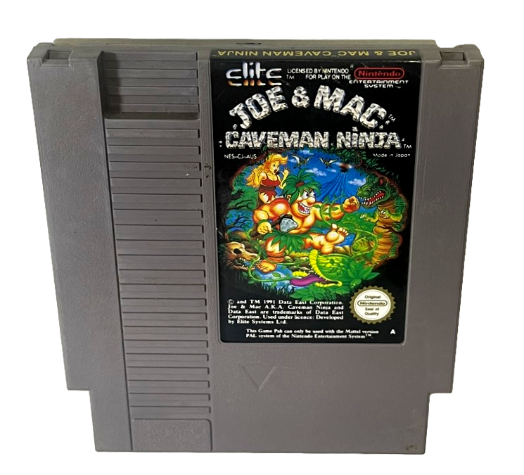 Joe & Mac Caveman Ninja Nintendo NES PAL (Preowned)