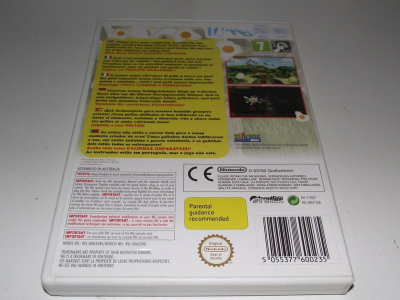 Chicken Blaster Nintendo Wii PAL (Preowned)