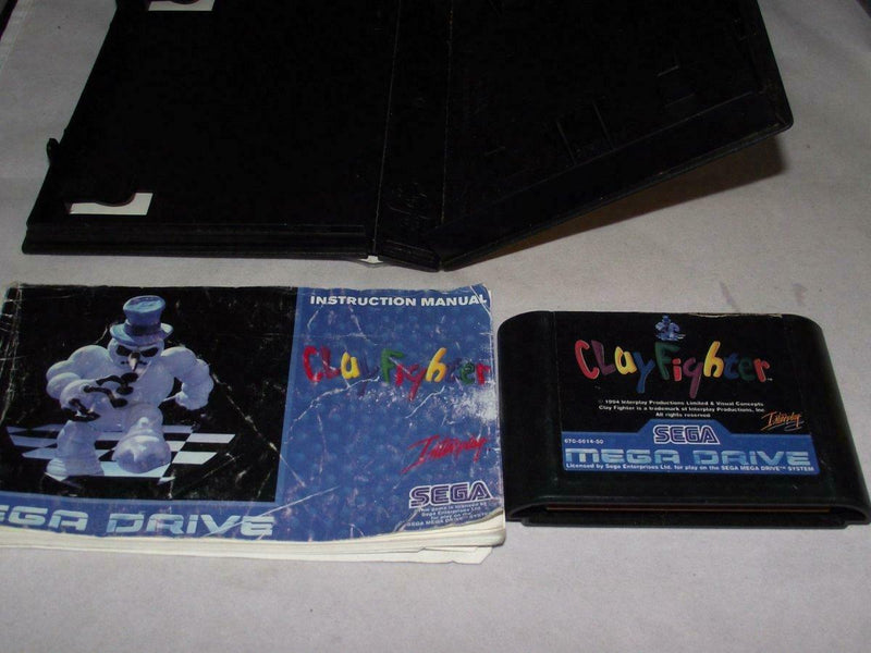 Clay Fighter Sega Mega Drive PAL - Manual Included (Pre-Owned)