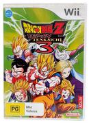 Dragon Ball Z Budokai Tenkaichi 3 Nintendo Wii PAL *No Manual*  Wii U Compatible (Preowned)