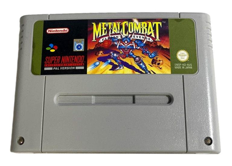Metal Combat Falcon's Revenge Super Nintendo SNES PAL (Preowned)