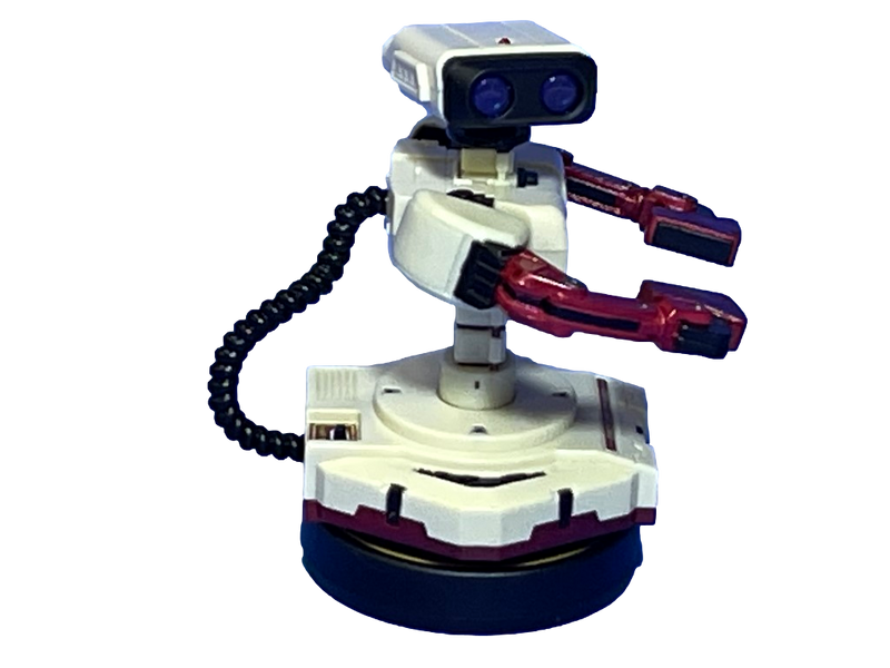 Super Smash Bros Collection N0.54 R.O.B. (Famicom Colours) Nintendo Amiibo Loose (Preowned)