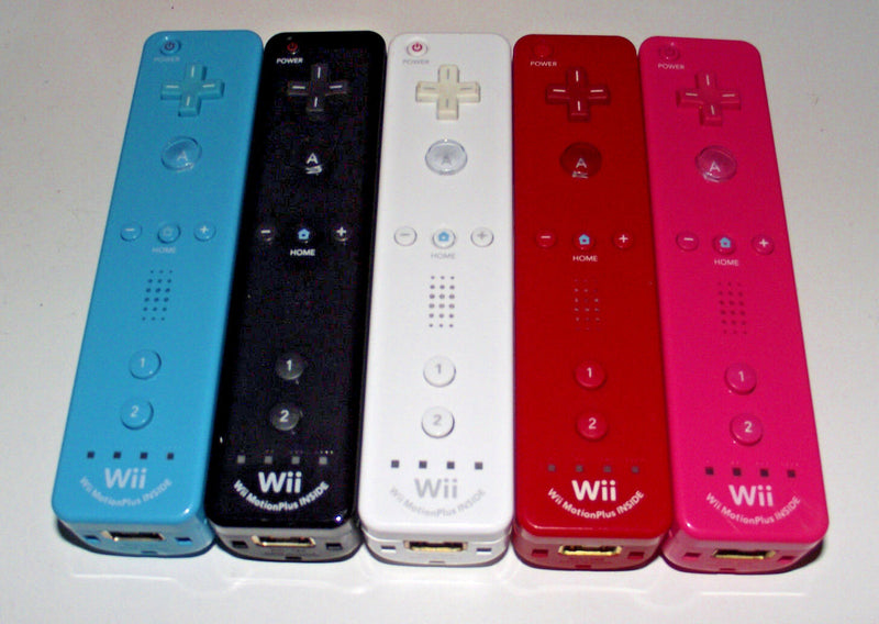 Genuine Nintendo Wii Controller Remote Selection Wii U Nunchuck Motion Plus Mote (Preowned)