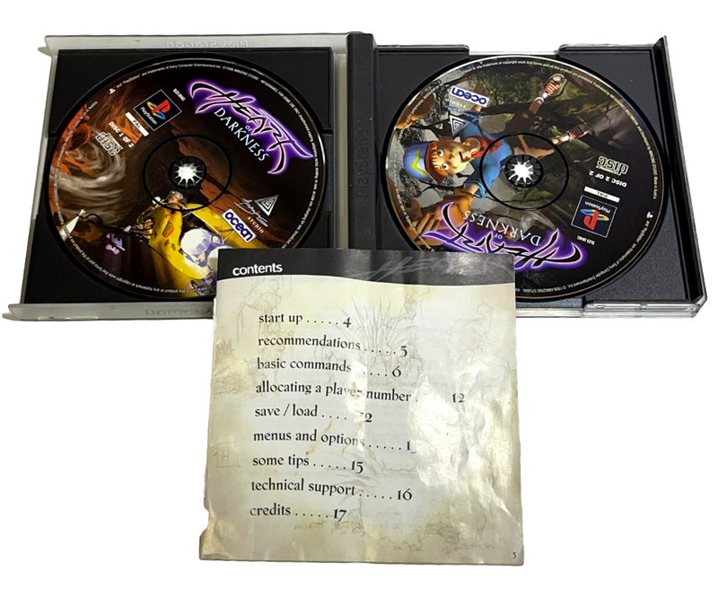 Heart Of Darkness PS1 PS2 PS3 PAL *Complete* (Preowned)