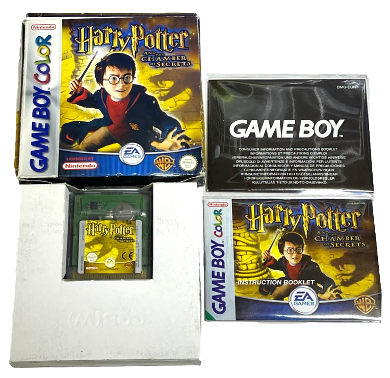Harry Potter and the Chamber of Secret's Nintendo Gameboy Boxed *Complete* (Preowned)