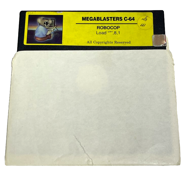 Robocop Commodore 64 C64 Floppy Disk Only Ozi Soft (Preowned)