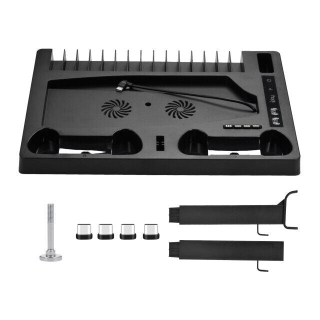 PS5 Multifunctional Cooling Stand DE / UHD Version Playstation 5 Station Storage