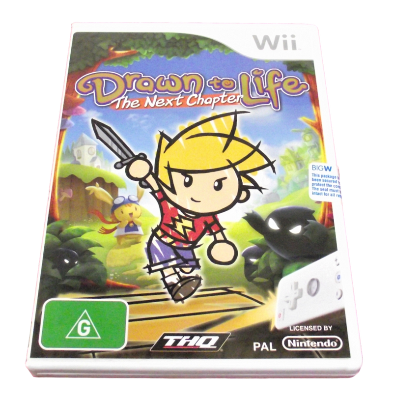 Drawn To Life The Next Chapter Nintendo Wii PAL *Complete*(Preowned)