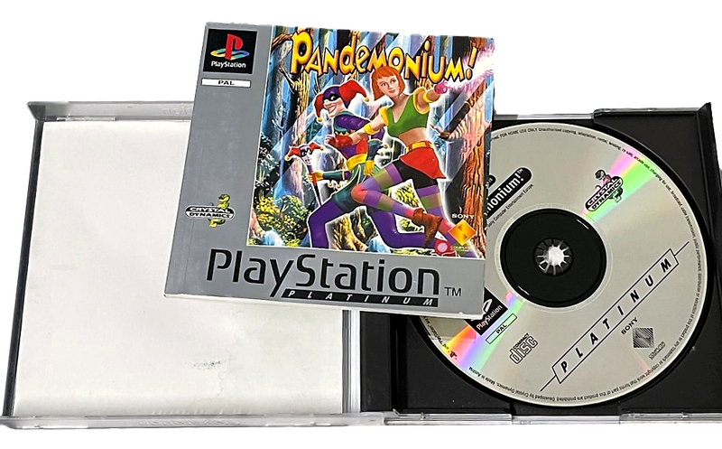Pandemonium PS1 PS2 PS3 PAL (Platimun) *Complete* (Pre-Owned)