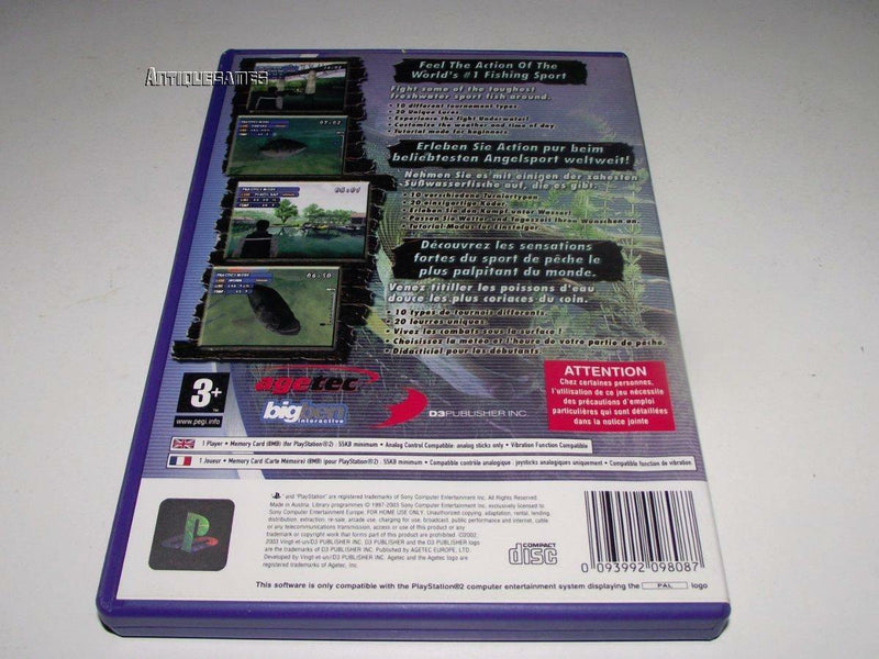 Bass Master Fishing PS2 PAL *Complete* (Preowned) - Games We Played