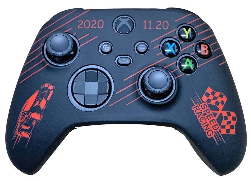 Silicone Cover For XBOX Series X/S Controller Case Skin - Red Racer