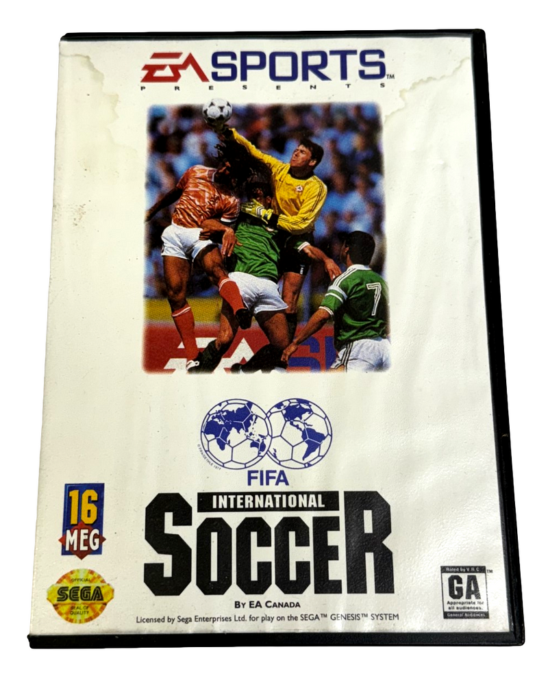 FIFA International Soccer Sega Mega Drive PAL *Complete*
