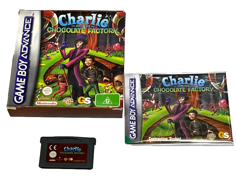 Charlie and the Chocolate Factory Nintendo Gameboy Advance GBA Complete* Boxed (Preowned)