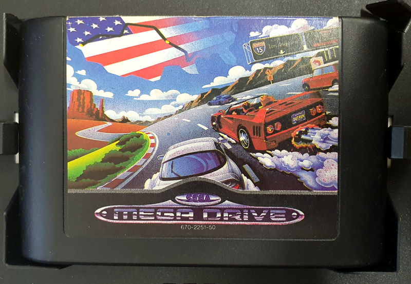 Turbo Outrun Gold Edition Sega Mega Drive *No Manual* (Pre-Owned)