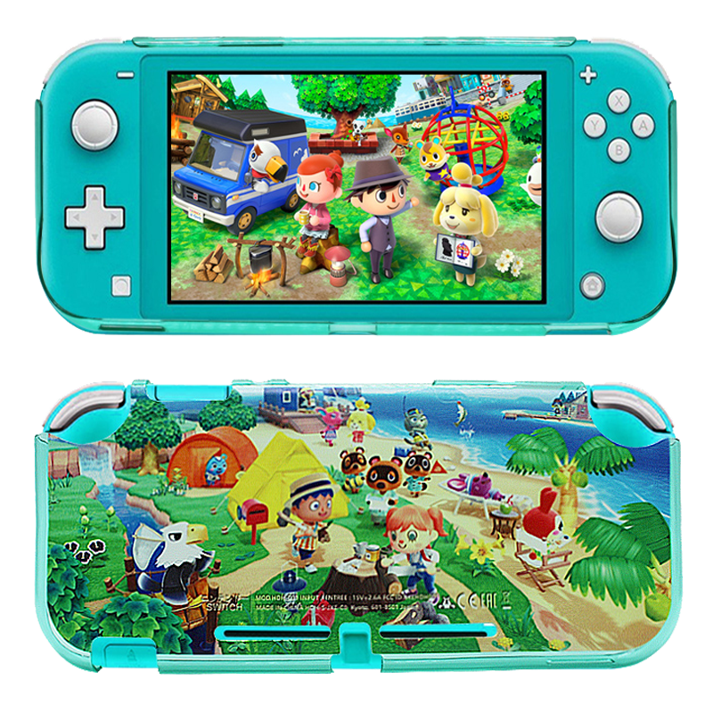 Animal Crossing Protective Hard Case for Nintendo Switch Lite - Blue Village - Games We Played