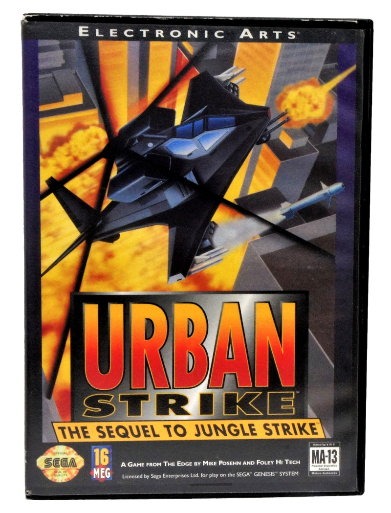 Urban Strike Sega Mega Drive *Complete*