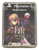 Fate Stay Night Hori Magic Gate PS2 Memory Card PlayStation 2 (Preowned)