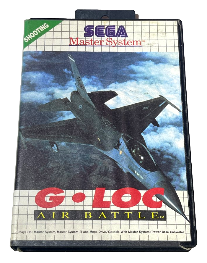 G-Loc Air Battle Sega Master System *Complete*