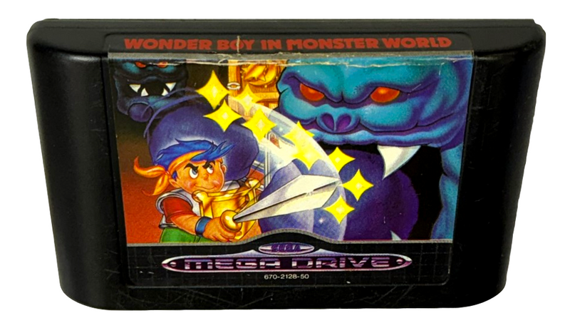 Wonder Boy in Monster World Sega Mega Drive PAL *No Manual* (Preowned)
