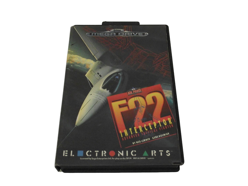Air Force F22 Interceptor Sega Mega Drive PAL *Complete* (Pre-Owned)