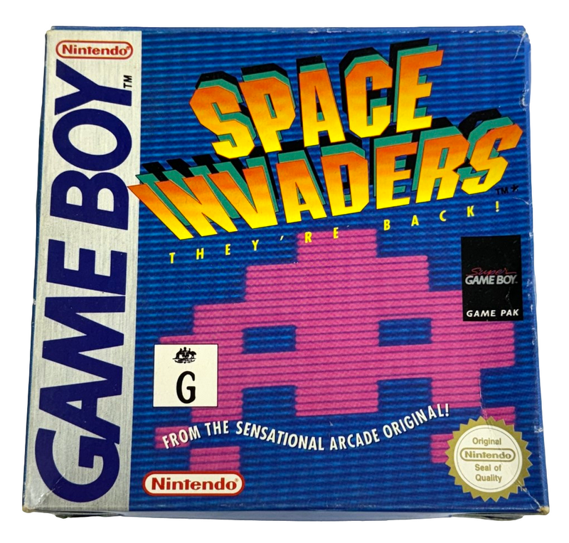 Space Invaders Nintendo Gameboy *Complete* Boxed (Preowned)