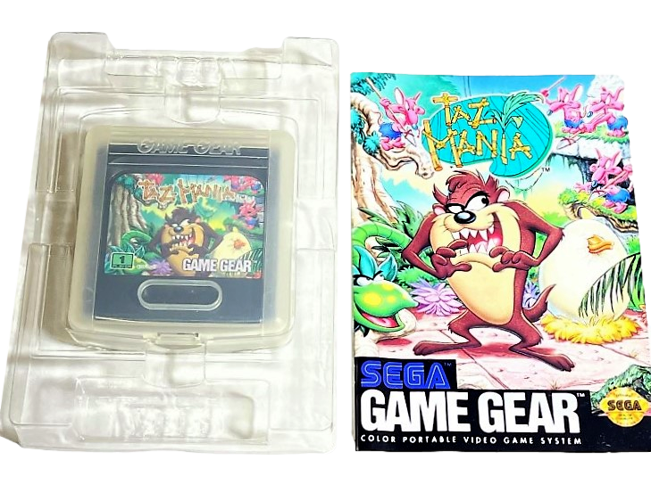 Taz Mania Sega Game Gear Boxed *Complete* (Preowned)