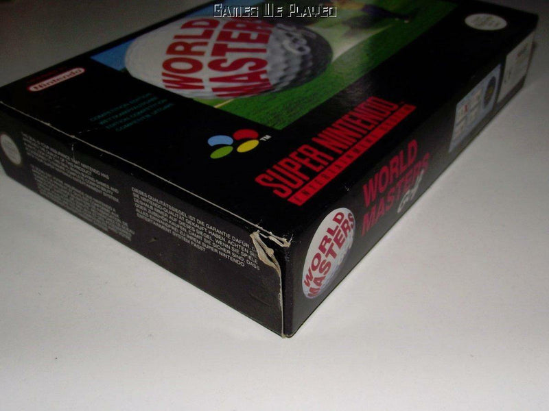 World Masters Golf Super Nintendo SNES Boxed PAL *No Manual* (Preowned) - Games We Played