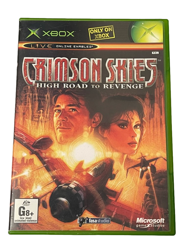 Crimson Skies High Road to Revenge XBOX Original PAL *No Manual* (Preowned)