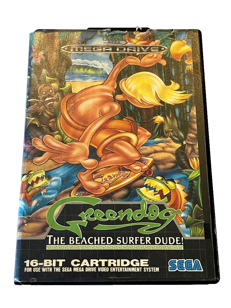 Greendog The Beached Surfer Dude Sega Mega Drive *Complete* (Pre-Owned)