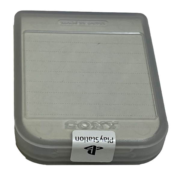 Boxed Genuine Sony Playstation 1 Memory Card 1MB Grey PS1 Official