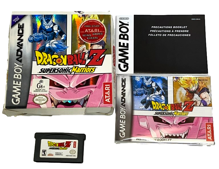 Dragonball Z Supersonic Warriors Nintendo Gameboy Advance GBA *Complete* Boxed (Preowned)