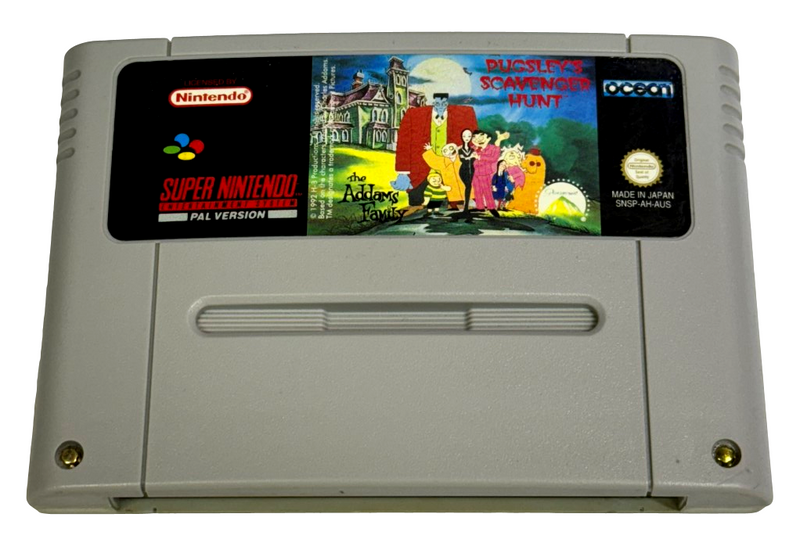Pugsley's Scavenger Hunt Super Nintendo SNES PAL (Preowned)