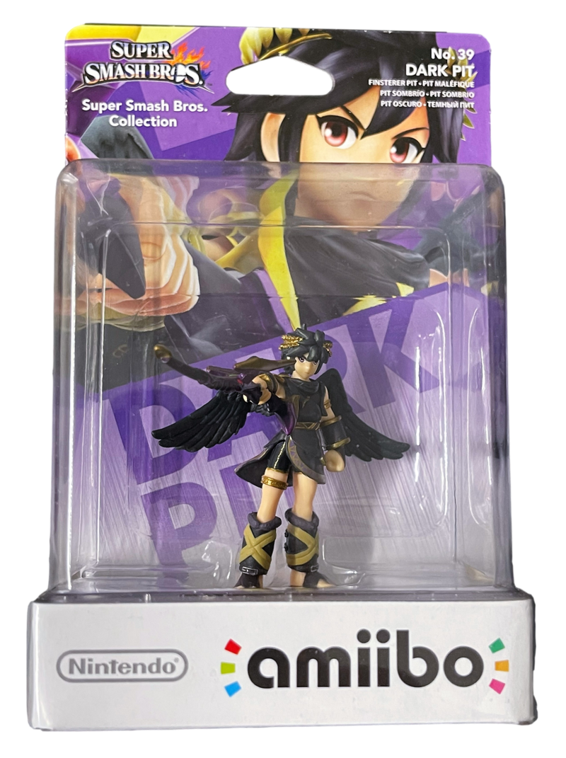 Super Smash Bros Collection N0.39 Dark Pit Nintendo Amiibo - Games We Played
