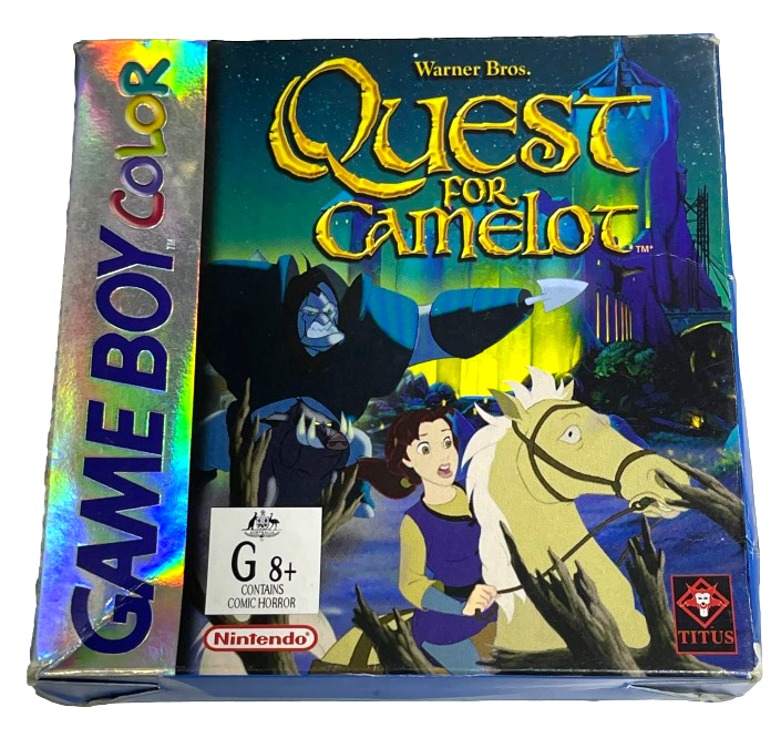 Quest For Camelot Boxed Nintendo Gameboy Color *Complete* (Preowned)