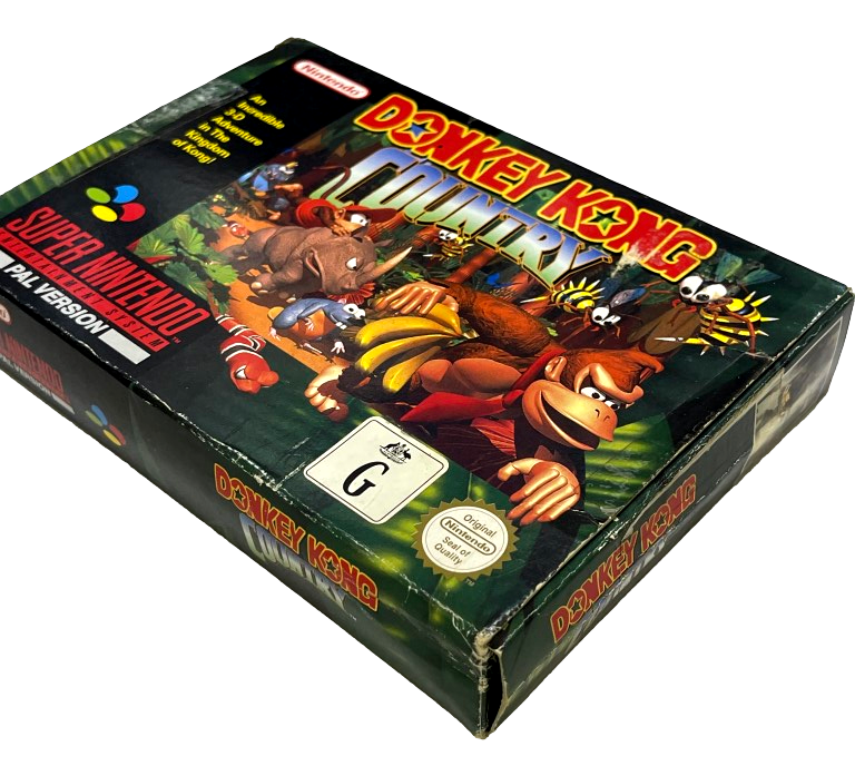 Donkey Kong Country  Nintendo SNES Boxed PAL *Complete*