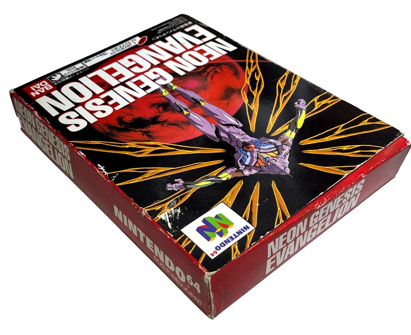 Boxed Neon Genesis Evangelion Nintendo 64 N64 NTSC/J Japanese *Complete* (Preowned)