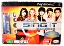 Disney Sing It Pop Hits + Mics Sony PS3 PlayStation 2 Boxed! (Pre-Owned)