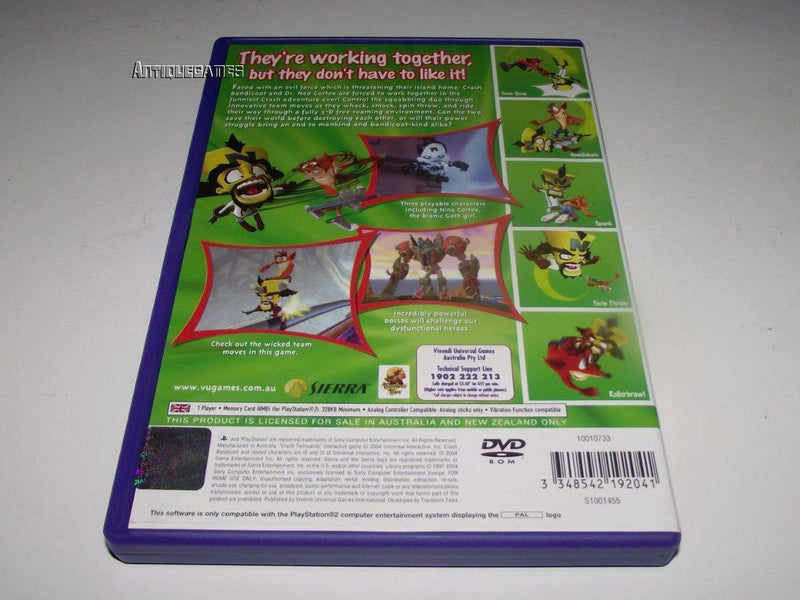 Crash Twinsanity PS2 PAL *Complete* (Pre-Owned)