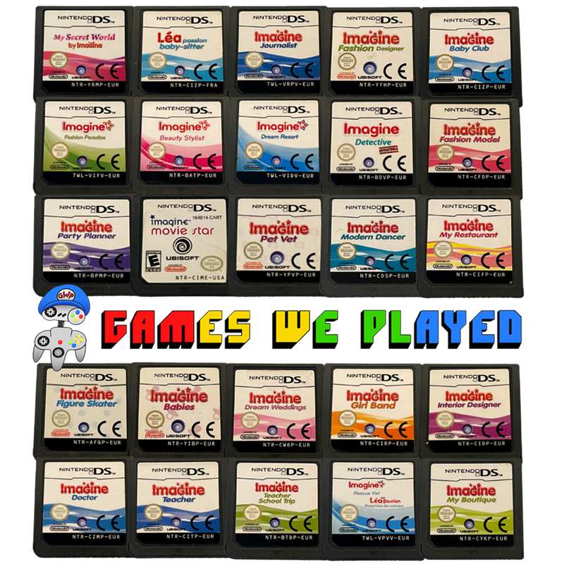 Imagine Nintendo DS 2DS 3DS Game *Cartridge Only* Ultimate Selection (Preowned)
