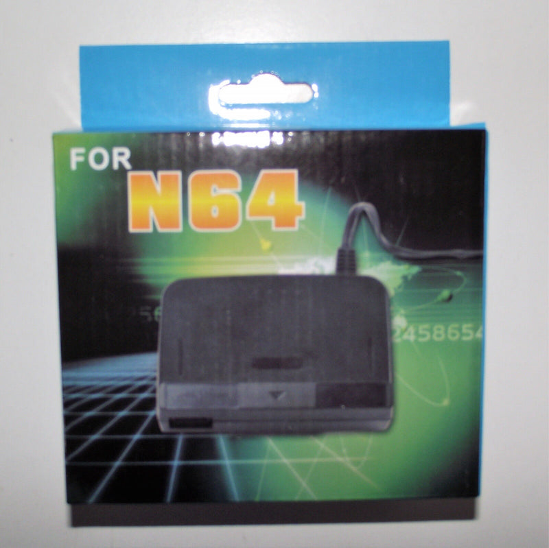 Nintendo 64 N64 Power Supply Brand New Aftermarket Australian Plug Adapter