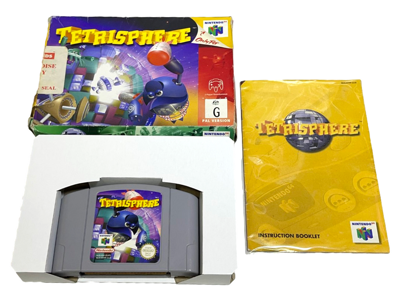 Tetrisphere Nintendo 64 N64 Boxed PAL *Complete* (Preowned)