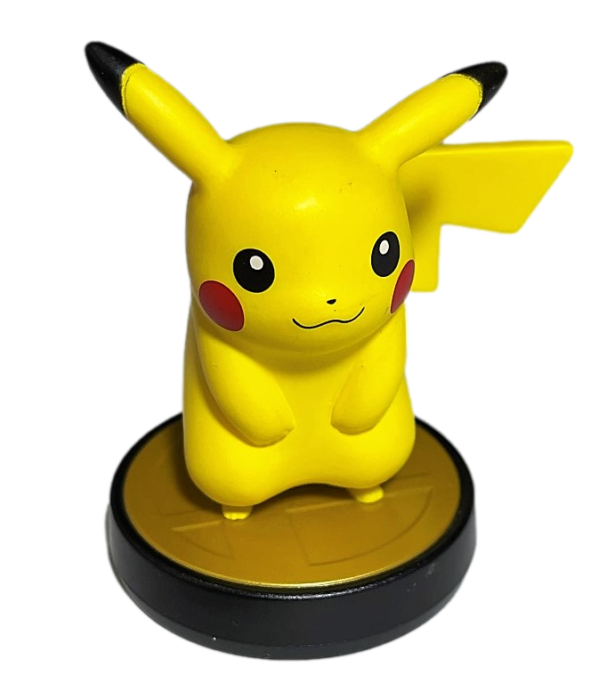 Super Smash Bros Collection N0.11 Pikachu Nintendo Amiibo Loose (Preowned)