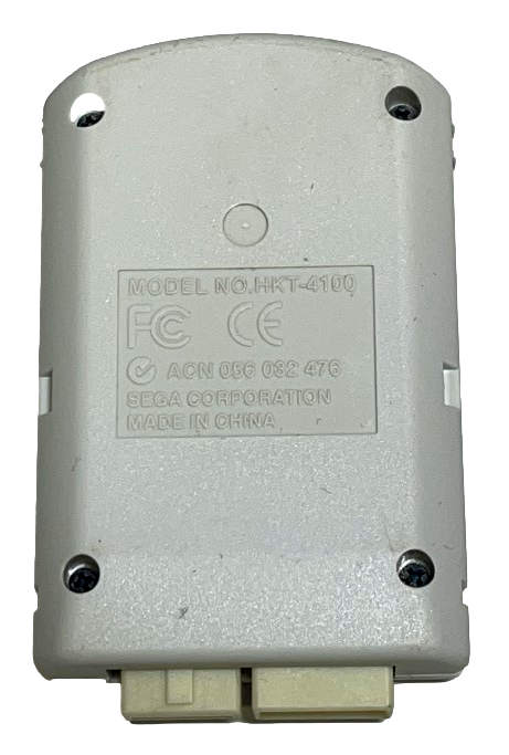 Genuine Sega Dreamcast 4 x Memory Card NTSC PAL - White No Cap HKT-4100 (Preowned)