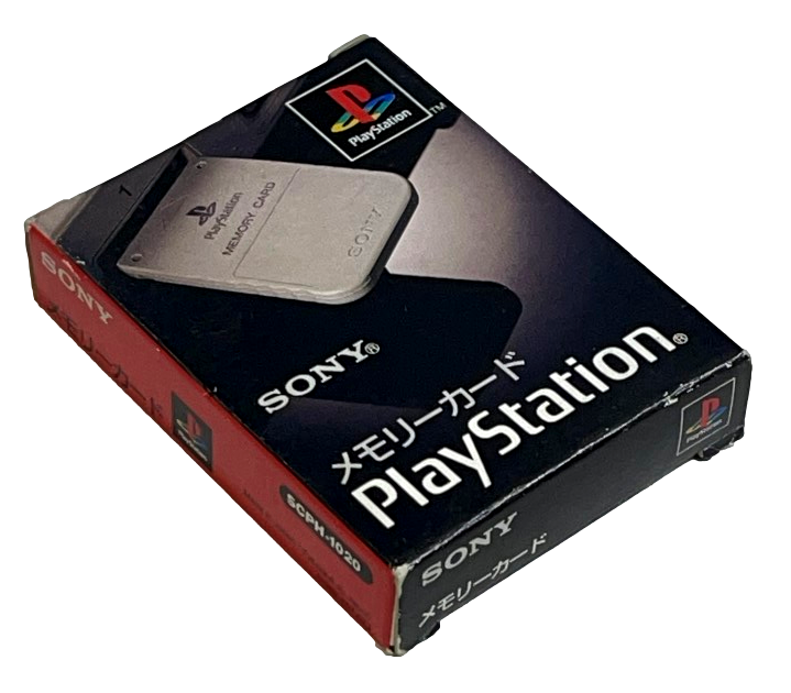 Boxed Genuine Sony Playstation 1 Memory Card 1MB Grey PS1 Official