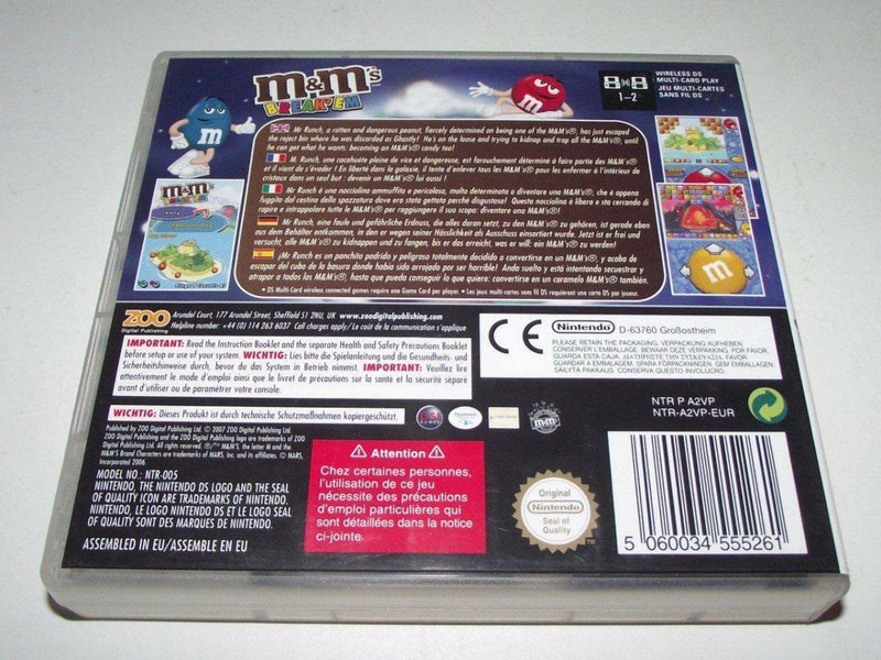 M & M's Break Em Nintendo DS 3DS Game *Complete* (Pre-Owned)