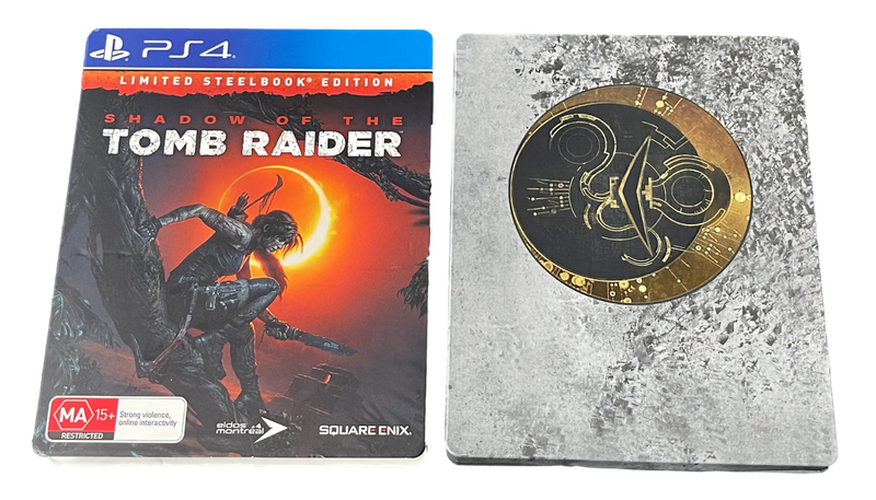 Shadow of the Tomb Raider Sony PS4 - Steelbook (Pre Owned) - Games We Played