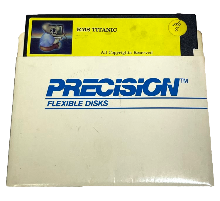 RMS Titanic Commodore 64 C64 Floppy Disk Only Ozi Soft (Preowned)